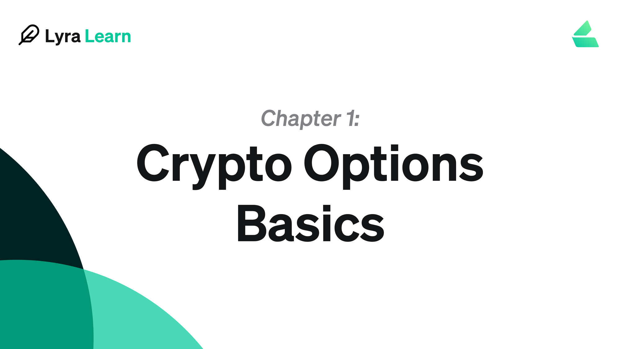 Crypto Options Basics